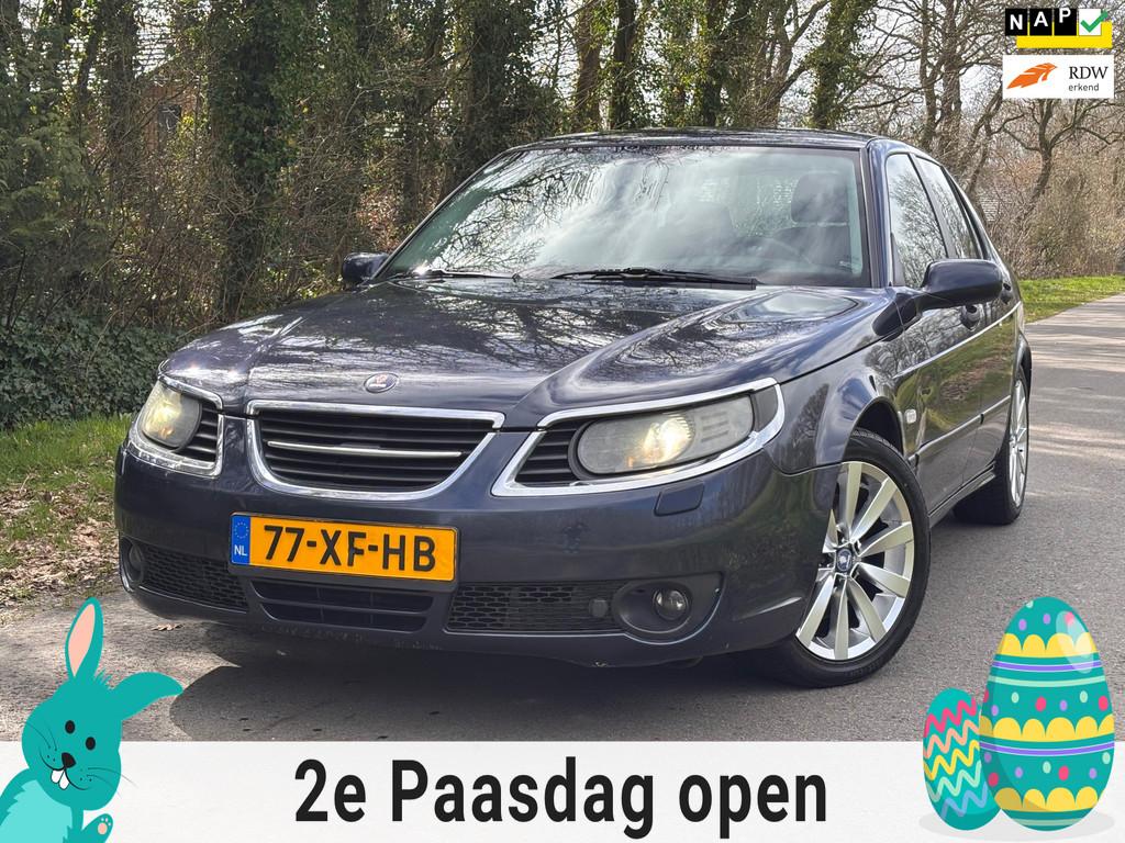 Saab 9-5 2.3t Arc | Cruise + Navi |, Auto's, Voorwielaandrijving, 4 cilinders, 2290 cc, Blauw