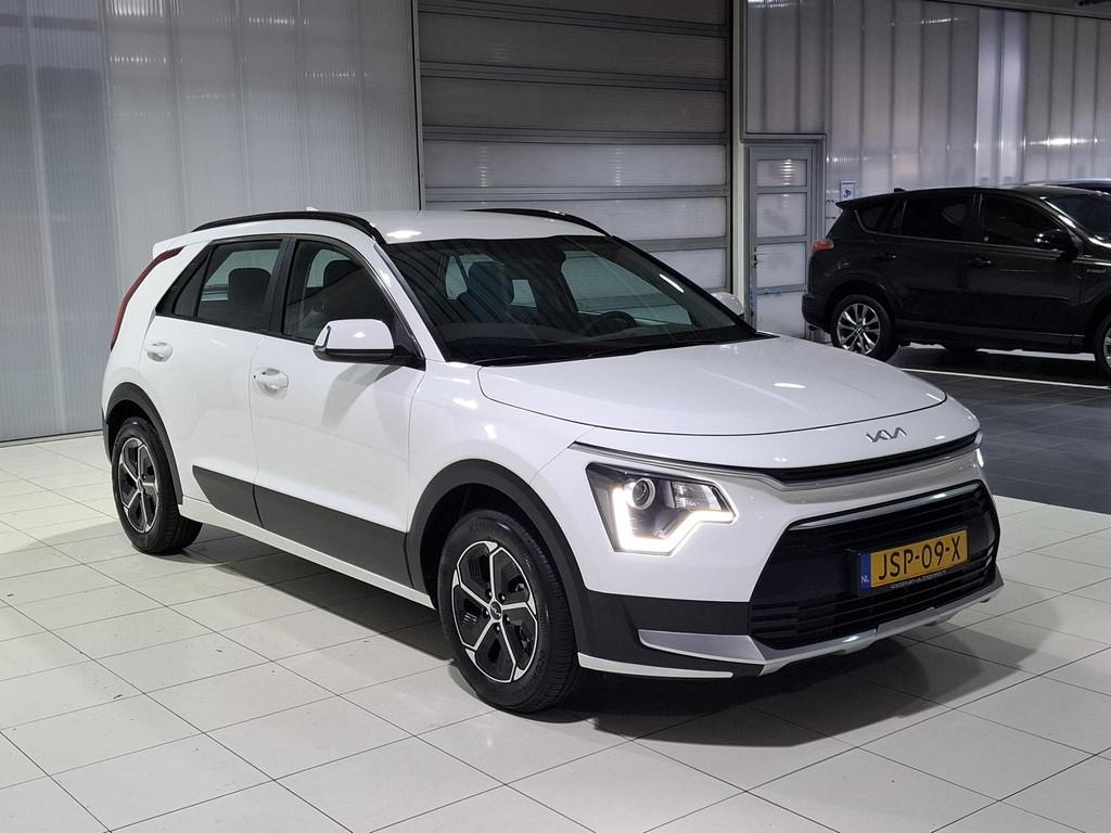 Kia Niro 1.6 GDi Hybrid ComfortLine Navigatie, Apple Carplay, 1374 kg, Stof, Gebruikt, Euro 6