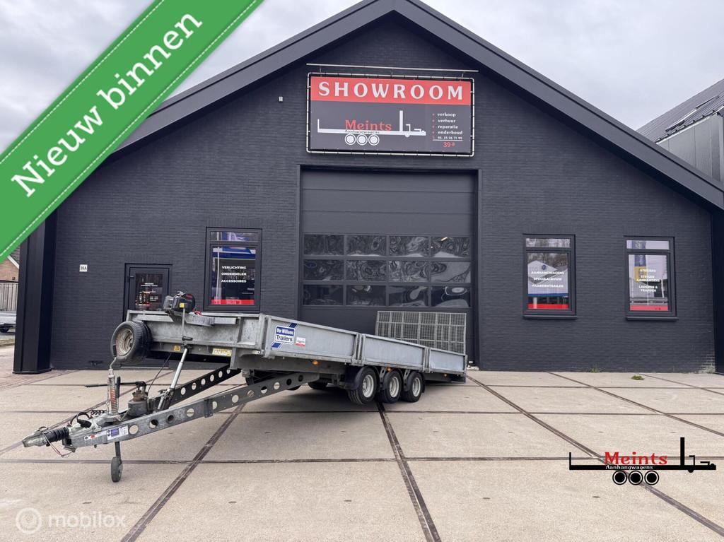 Ifor Williams kanteltrailer aanhangwagen 550x200 3500KG, Gebruikt