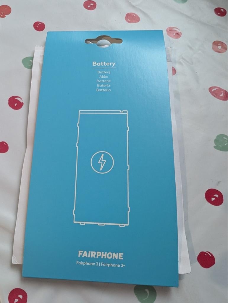 Nieuwe Fairphone 3 / 3+ batterij - Origineel, Telecommunicatie, Ophalen of Verzenden, Nieuw, Overige merken