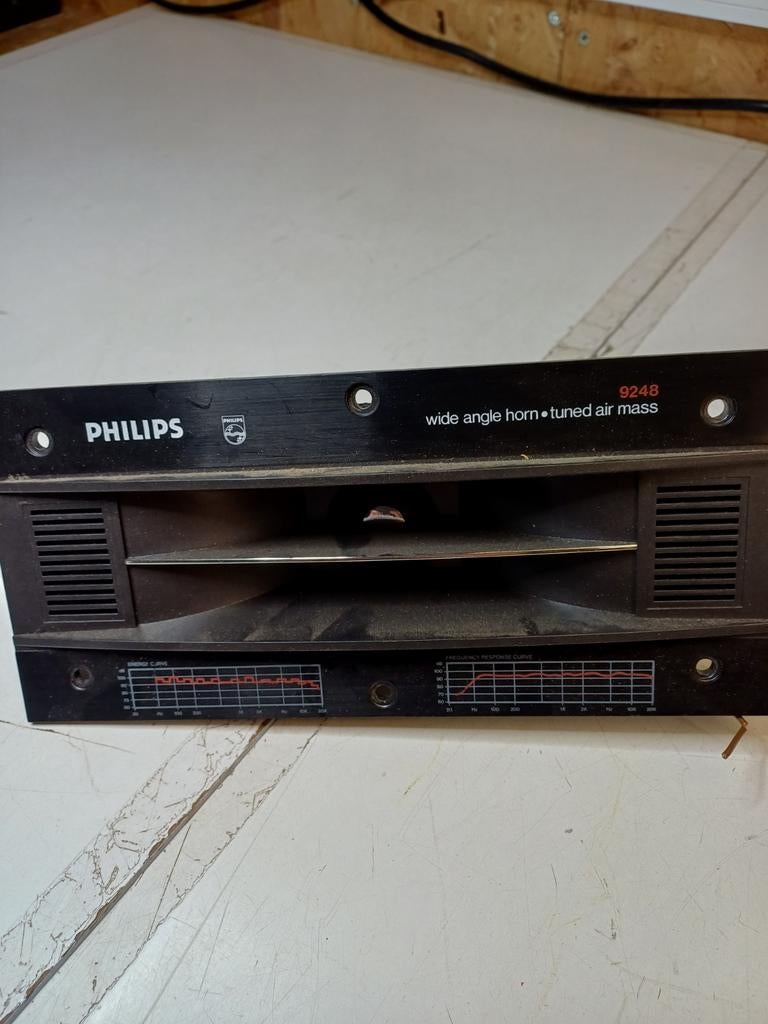 Philips 9248 wide angle horn - tuned air mass losse speakers, Ophalen of Verzenden
