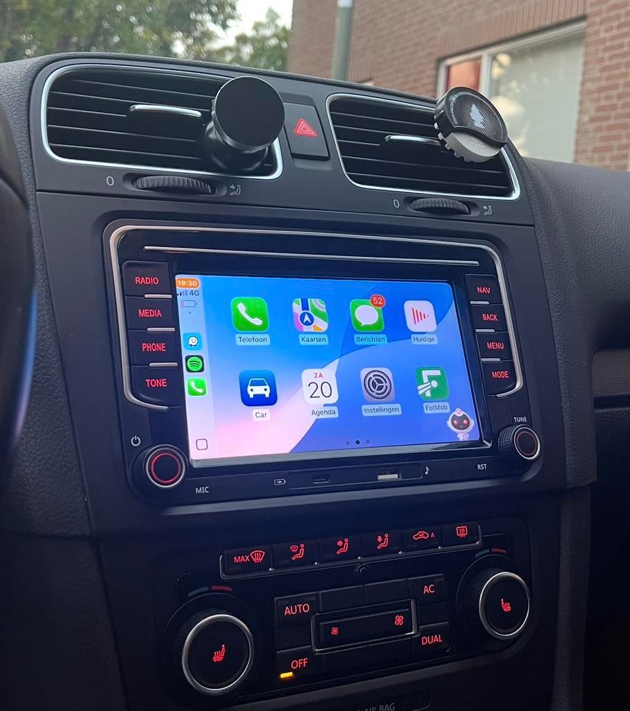 Vw navigatie systeem / radio / carplay inc montage, Auto diversen, Autoradio's, Ophalen of Verzenden, Nieuw