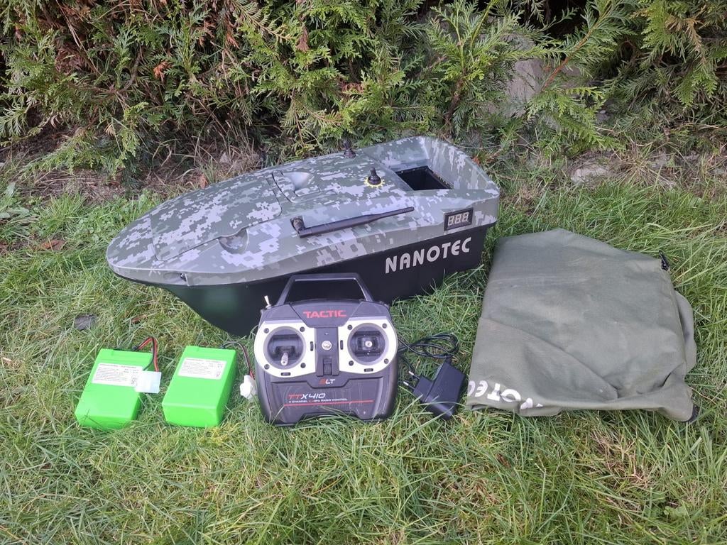 Voerboot Nanotec pro met vexilar 1 jaar garantie, Ophalen of Verzenden, Zo goed als nieuw, Overige typen