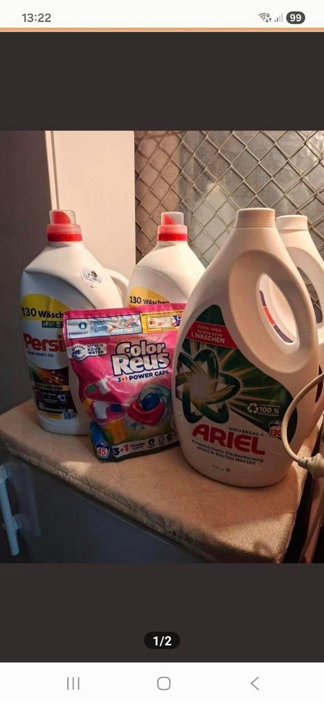 Vloebare Wasmiddelen Persil Ariel Lenor Universeel-Color, Ophalen