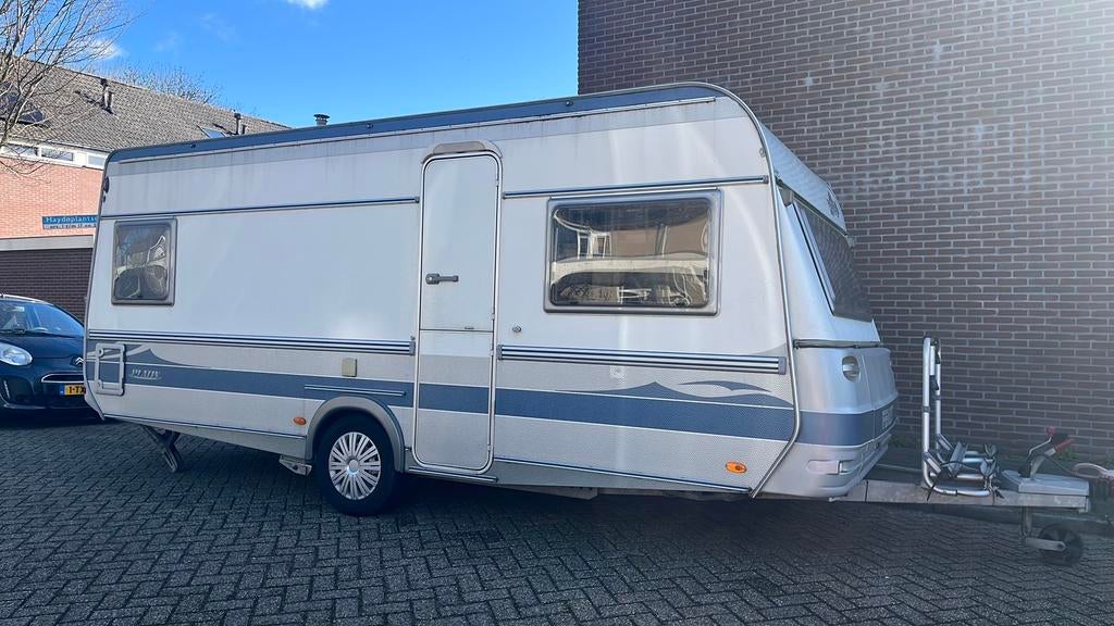 Fendt 510 uit 2003 met voortent, airco en mover, Rondzit, Airco, Particulier, Fendt