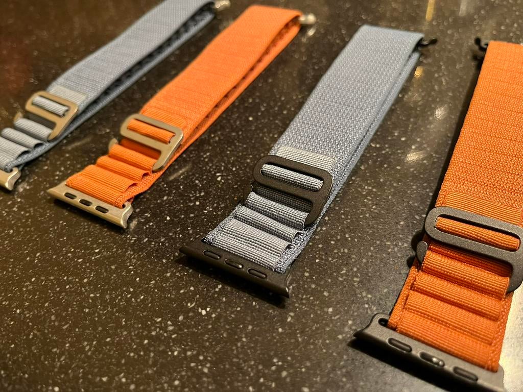 Nieuwste 2026 uitvoering Alpine bandjes Apple Watch, Ophalen of Verzenden, Bandje