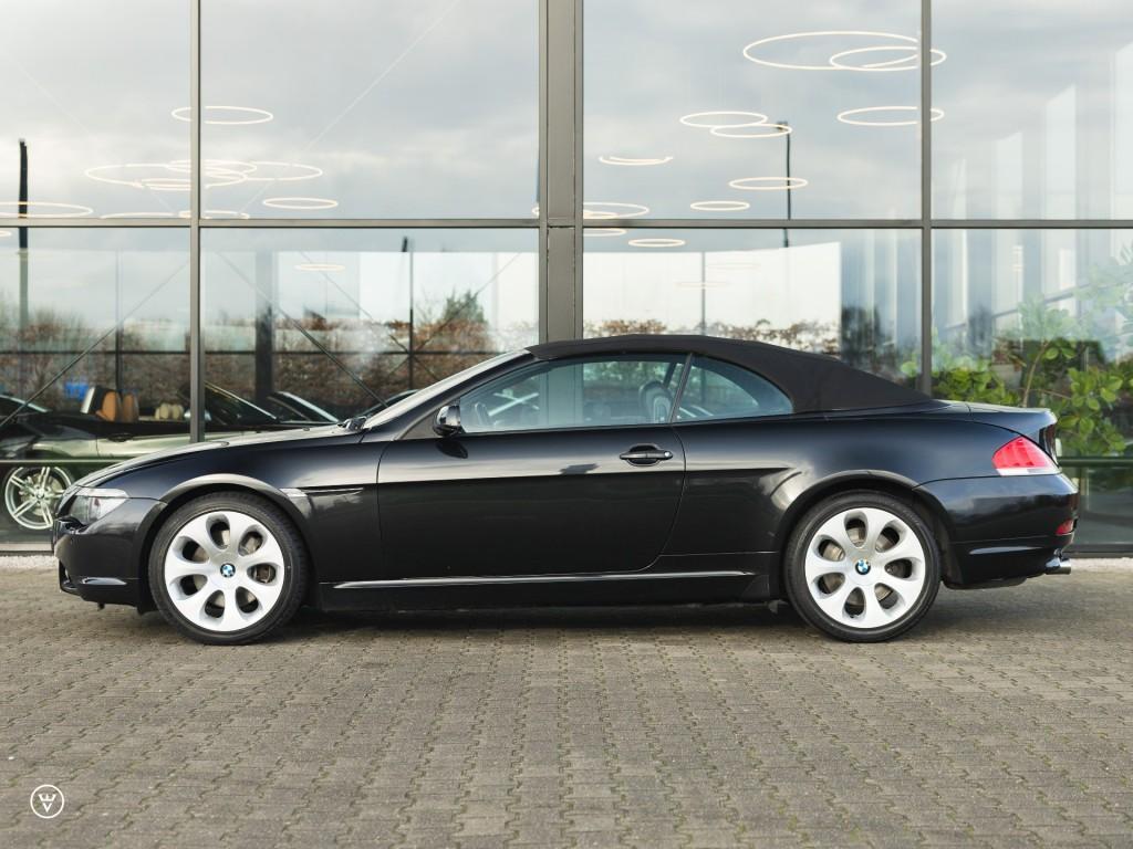 Bmw 6-SERIE 645ci S Cabrio Aut. - alle opties, twee eig., Automaat, Achterwielaandrijving, Gebruikt, 1795 kg