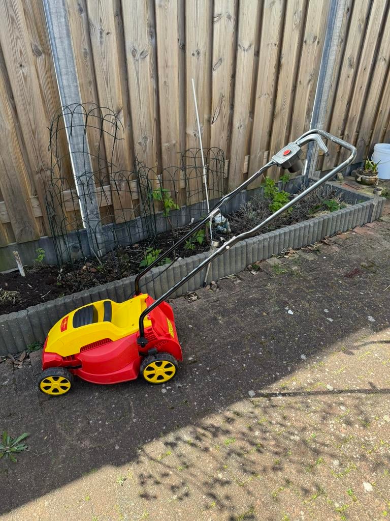Wolf Garten A 320 E elektrograsmaaier, Elektrische grasmaaier, Ophalen of Verzenden, Zo goed als nieuw, Opvangbak