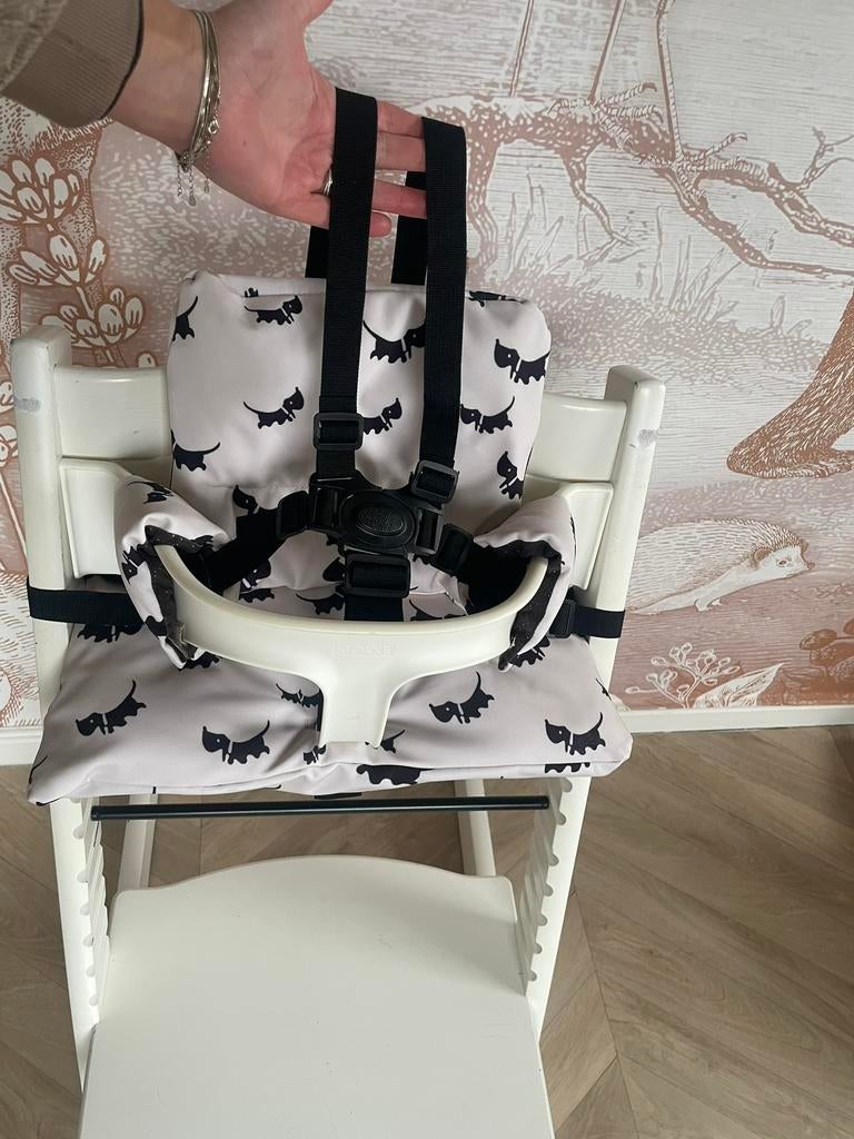 Nieuw! Zwart Harnas tuigje voor de Stokke Tripp Trapp, Ophalen of Verzenden, Nieuw, Meegroeistoel, Gordel(s)