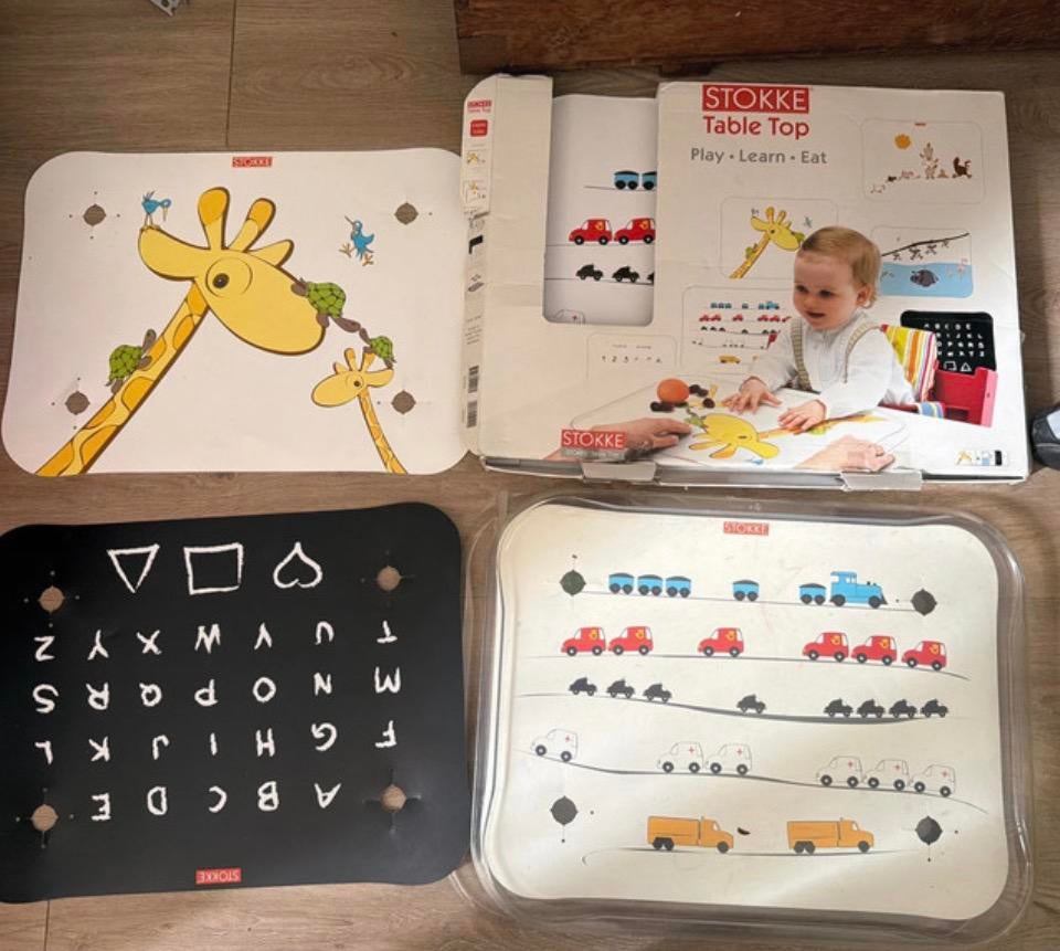 Stokke Table Top  Met doos, Ophalen of Verzenden, Gebruikt