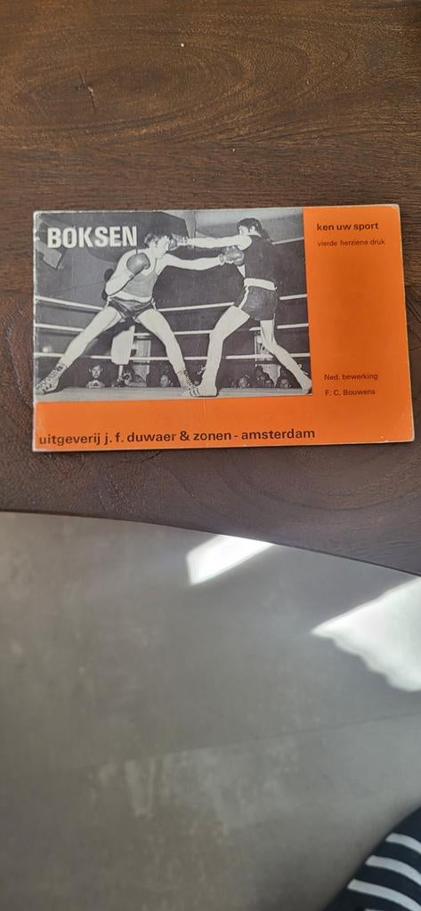 Boekje Boksen - Ken uw sport - J.F. Duwaer & Zonen, Boeken, Ophalen of Verzenden, Gelezen, F.C. Bouwens, Vechtsport