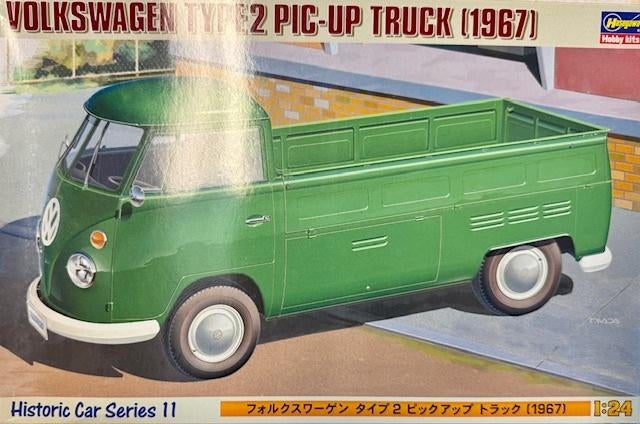 Coelianmodels, Hasegawa 21211 VW Type 2 Pick-Up 1/24 € 39,99, Overige merken, Auto, Groter dan 1:32, Nieuw