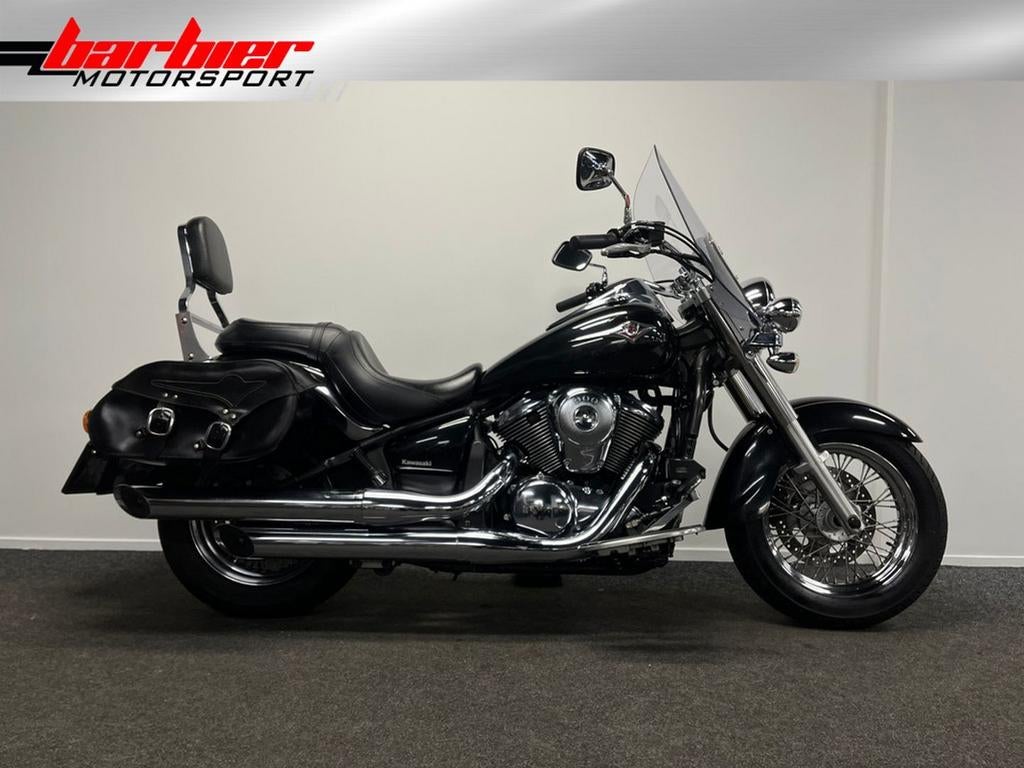 Kawasaki VN 900 CLASSIC (bj 2014), Motoren, Motoren | Kawasaki, Bedrijf, Chopper, 12 t/m 35 kW, 2 cilinders, Minimaal motorrijbewijs A2