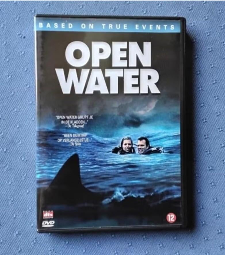 DVD open water, een waargebeurd verhaal, Ophalen, Waargebeurd drama, Boxset, Zo goed als nieuw