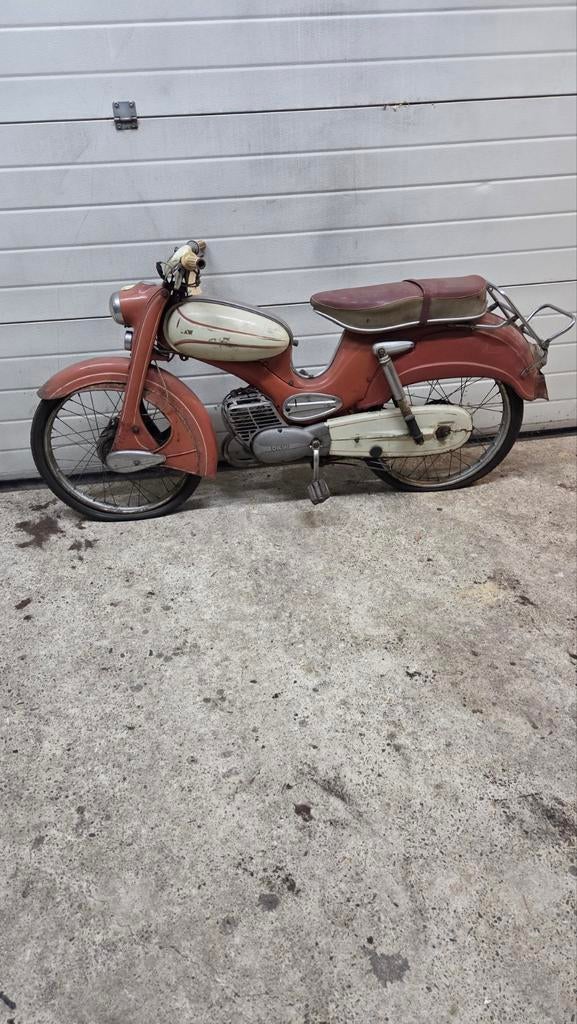 DKW Hummel super oldtimer bromfiets schuurvondst, Ophalen, Gebruikt