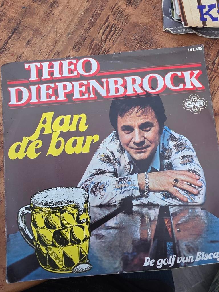 Theo Diepenbrock - Aan de bar / De golf van Biscaya, Ophalen of Verzenden, Gebruikt