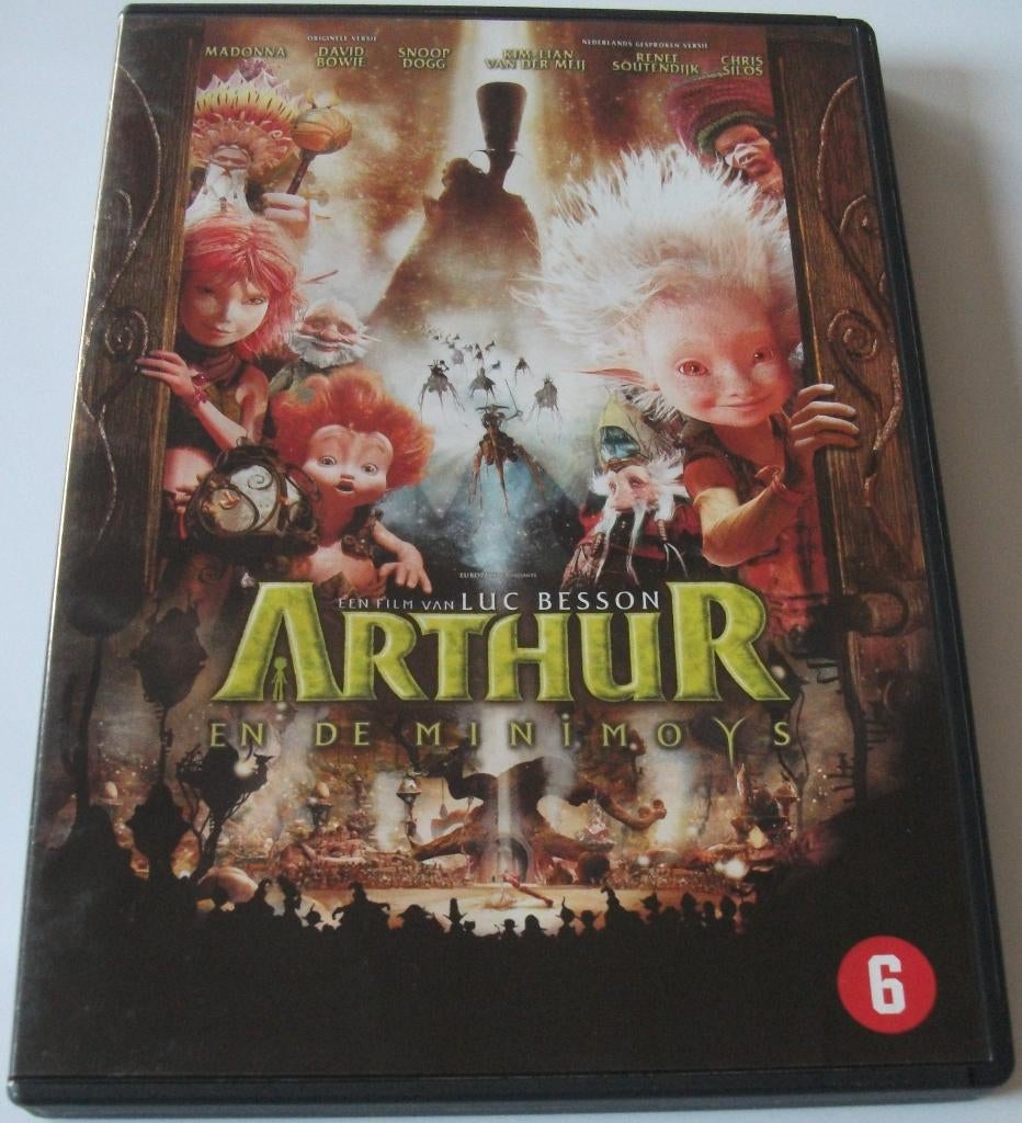 Dvd *** ARTHUR *** And The Minimoys, Tekenfilm, Amerikaans, Ophalen of Verzenden, Zo goed als nieuw