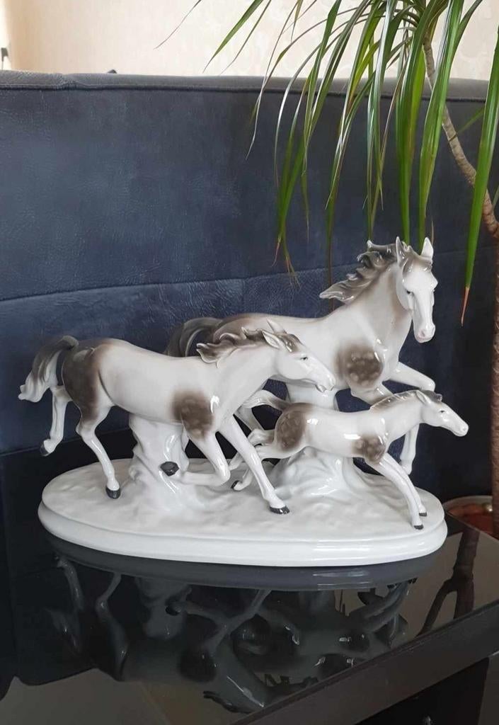 Carl Scheidig Antieke Prachtige Grote beeld., Ophalen of Verzenden