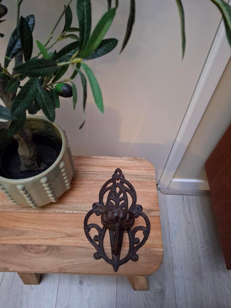 Gietijzeren Kaarsenstandaard, Ophalen of Verzenden