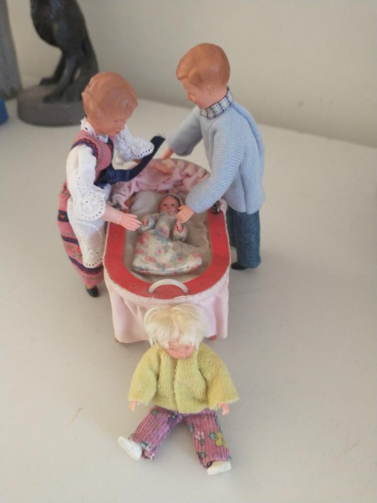 Poppenhuisfamilie Caco, Ophalen of Verzenden