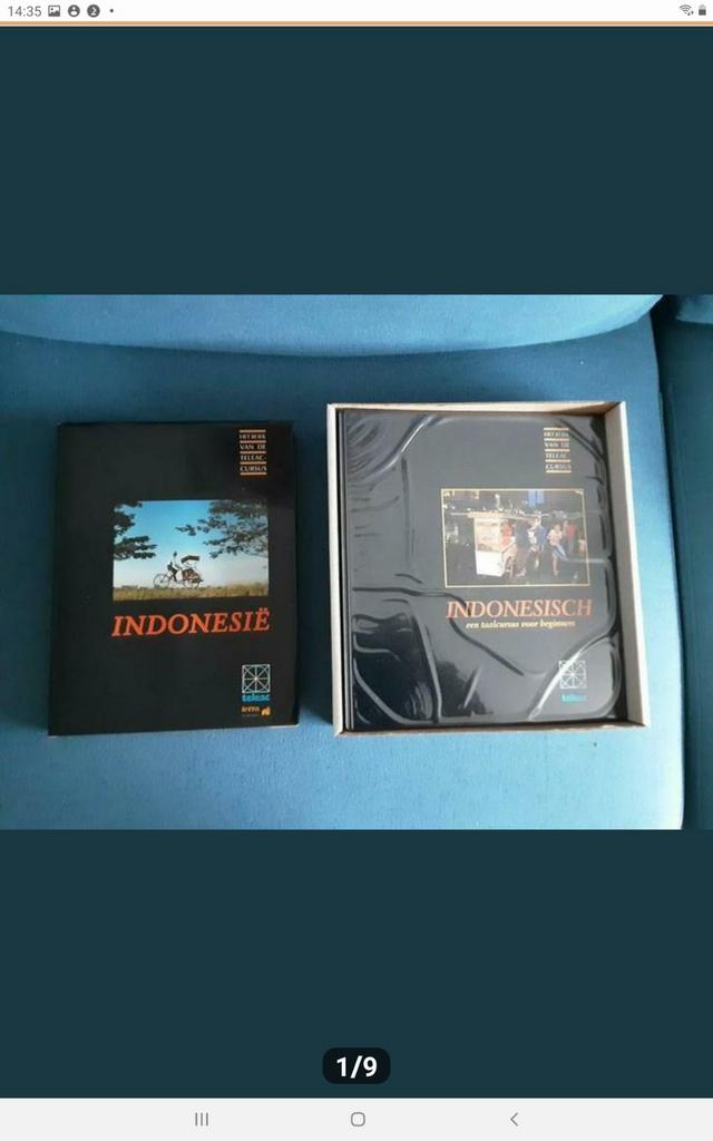 Cursus Indonesisch en documentatie boek, Ophalen of Verzenden, Zo goed als nieuw