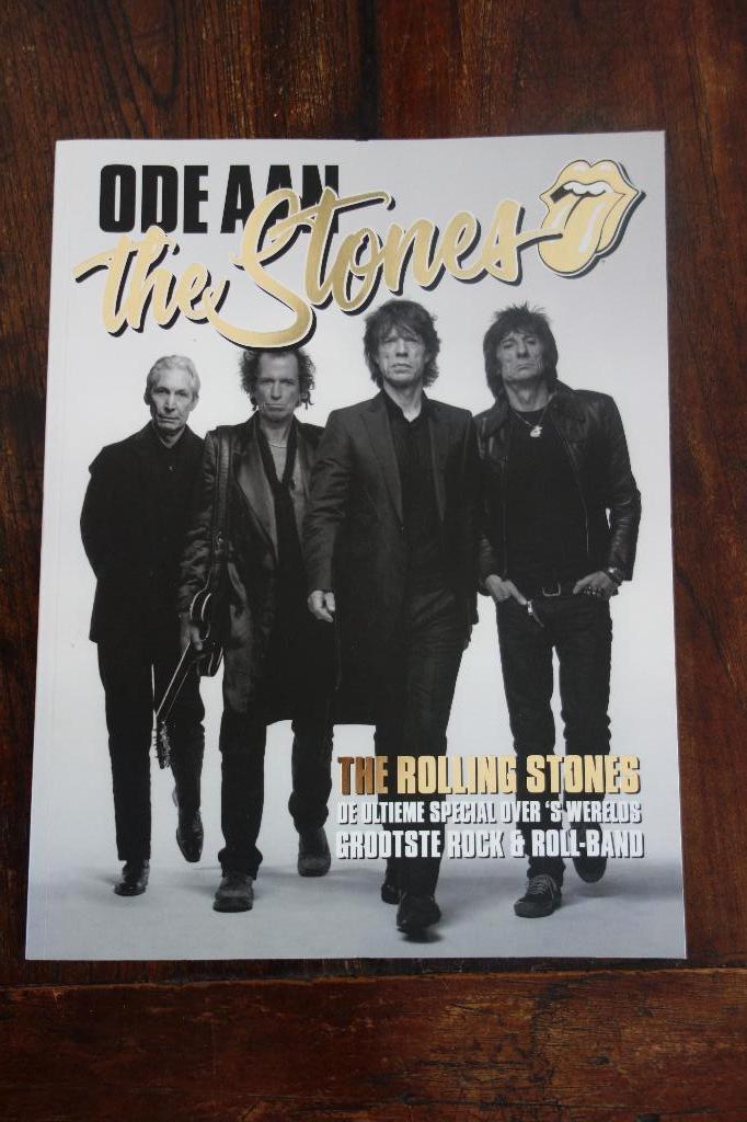 Boek Ode aan The Stones. Rolling Stones, Verzamelen, Ophalen of Verzenden, Zo goed als nieuw, Boek, Tijdschrift of Artikel
