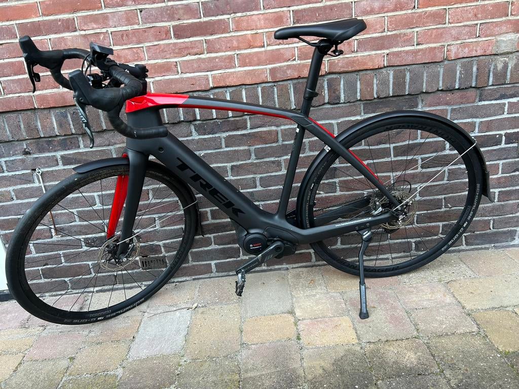 Elektrische fiets Trek Domane+ Carbon fiets amper gebruikt, Ophalen of Verzenden, Zo goed als nieuw, Meer dan 20 versnellingen