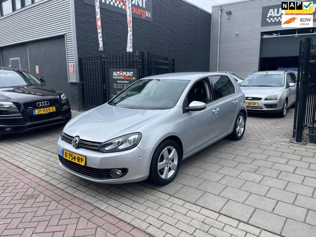 Volkswagen Golf 1.4 TSI Highline Trekhaak Airco Navi PDC NAP, Euro 5, Gebruikt, 4 cilinders, Alcantara
