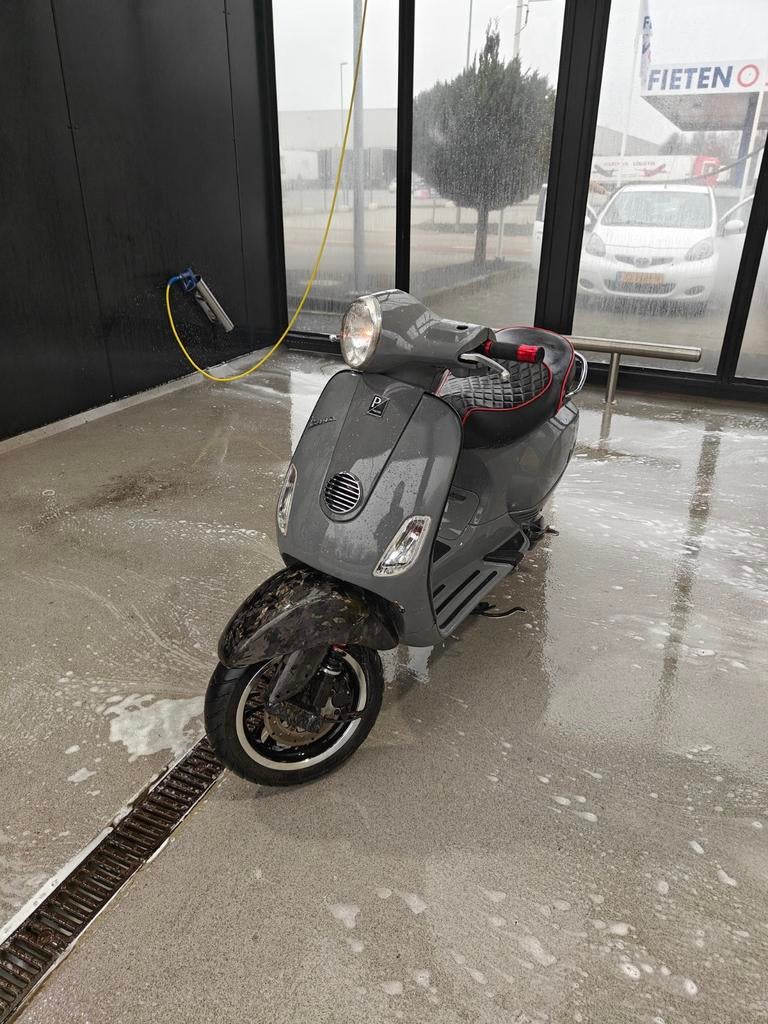 Vespa lx50 70cc 2takt brom nardo grijs echt carbon, Ophalen, Tweetakt, Zo goed als nieuw, Vespa