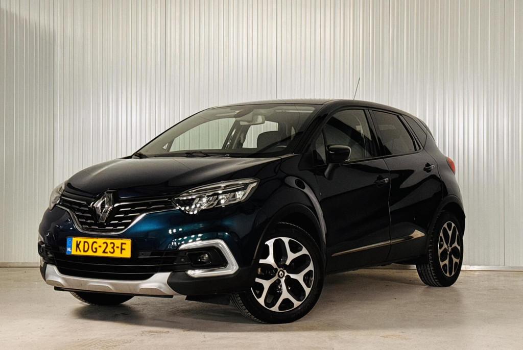 Renault Captur 1.3 Tce Intense|CAMERA|NAVIGATIE, Gebruikt, 4 cilinders, Blauw, Overige brandstoffen