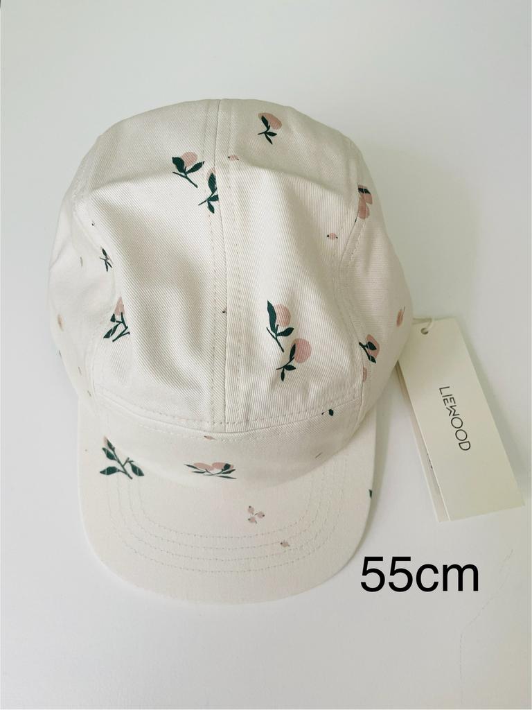 Liewood | Rory printed cap, peach seashell pet - 55 cm, Kinderen en Baby's, Babykleding | Petten en Hoeden, Ophalen of Verzenden