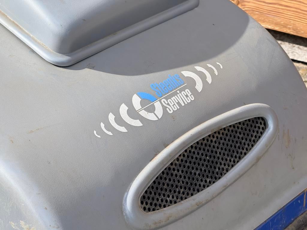 Steenks achterloop veegzuigmachine Stefix 75, Tuin en Terras, Ophalen of Verzenden, Gebruikt