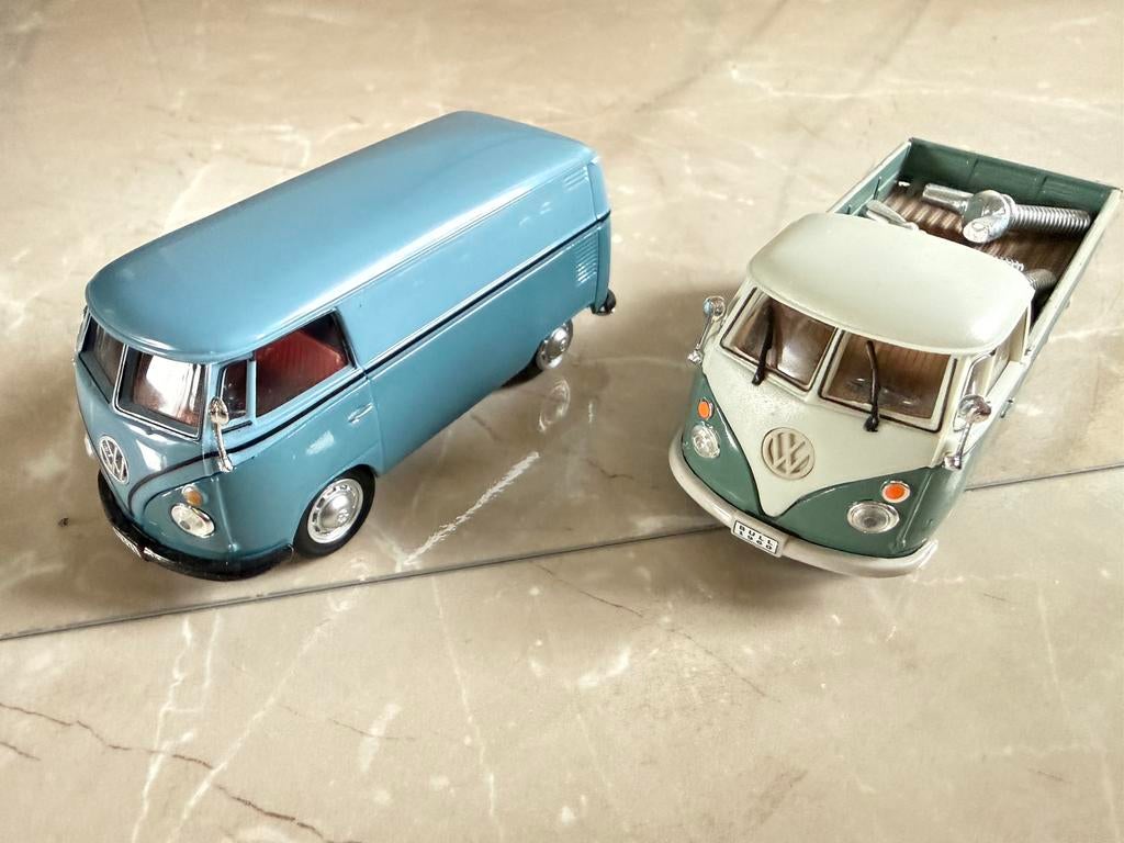 Vw bussen te koop 1:43, Ophalen of Verzenden, Zo goed als nieuw, Auto, Overige merken
