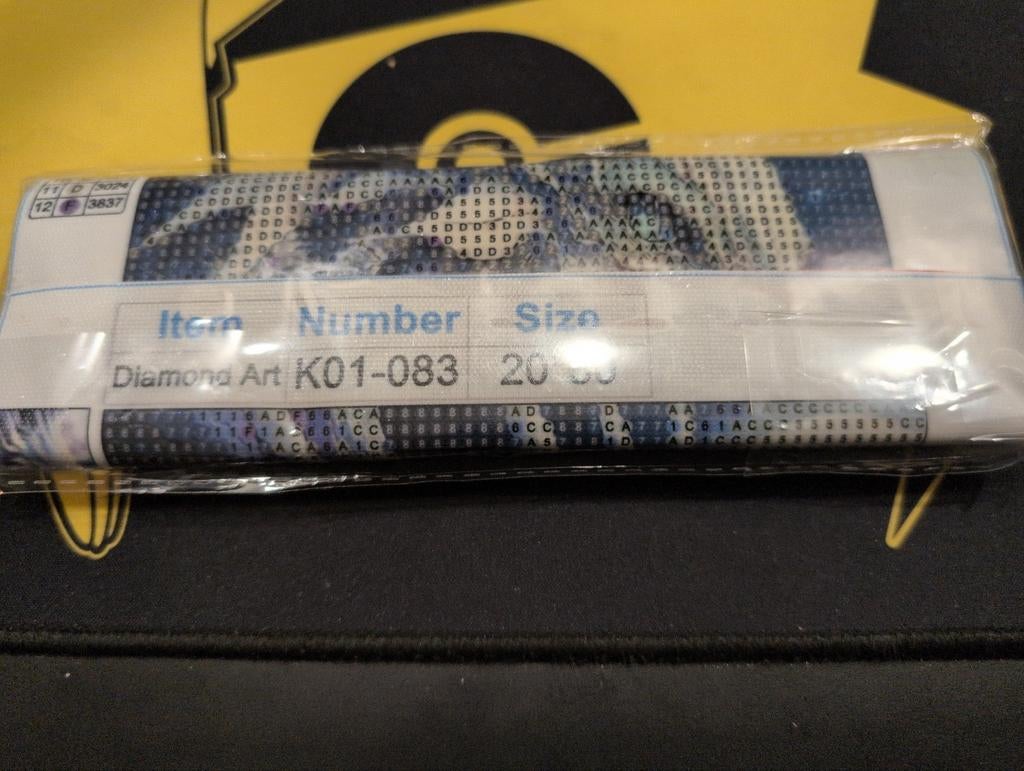 Witte draak diamond painting, Ophalen of Verzenden, Nieuw, Schilderen op nummer