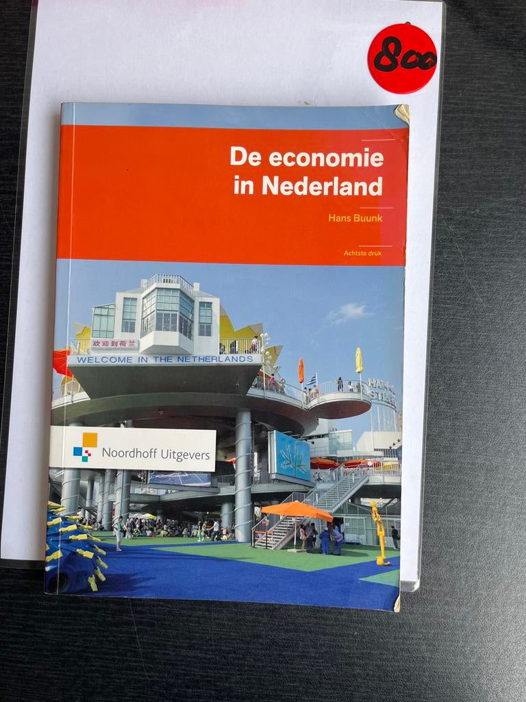De economie in Nederland - Hans Buunk (Achtste druk), Boeken, Ophalen of Verzenden, Zo goed als nieuw, Economie en Marketing