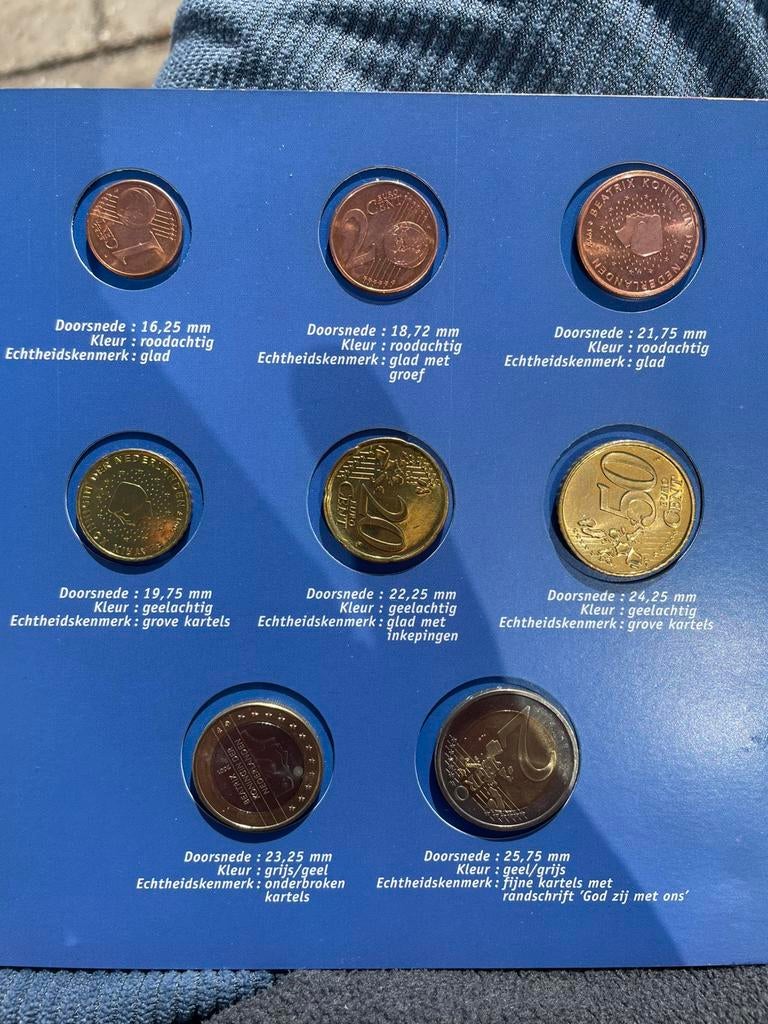 Euroset van het begin van de euro, Postzegels en Munten, Munten | Europa | Euromunten, Ophalen of Verzenden, Overige landen, Overige waardes