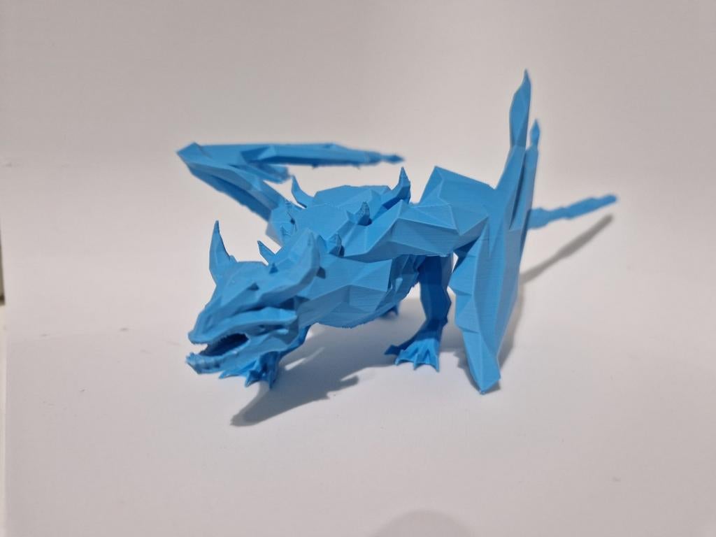 Vorkath 3D Geprint Figuur, Ophalen of Verzenden, Wanddecoratie