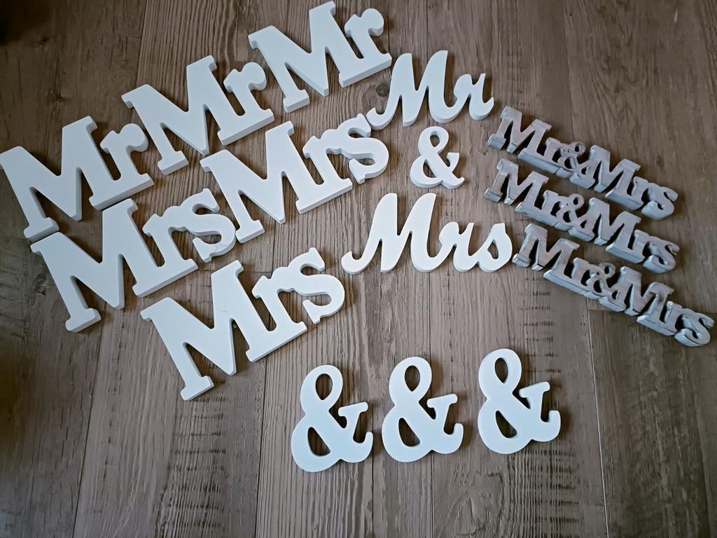 Diverse decoraties voor bruiloft, Hobby en Vrije tijd, Feestartikelen, Ophalen of Verzenden, Versiering, Geboorte of Huwelijk