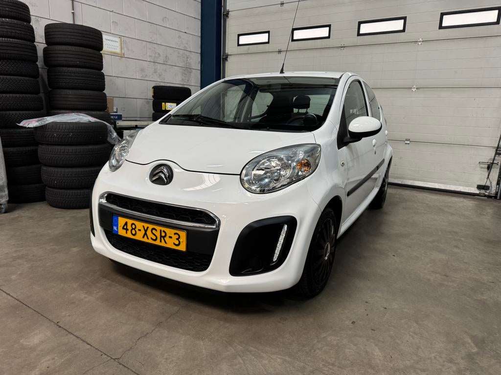 Citroën C1 1.0i 68PK 5D 2012|NIEUWE KOPPELING|BT|AIRCO|, Auto's, Citroën, Voorwielaandrijving, Euro 5, Stof, Zwart