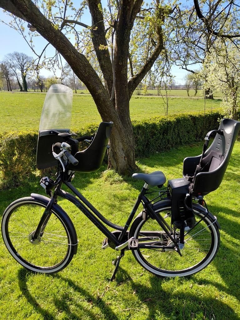 Moeder fiets, 2 zitjes, Versnellingen, Zo goed als nieuw, Ophalen