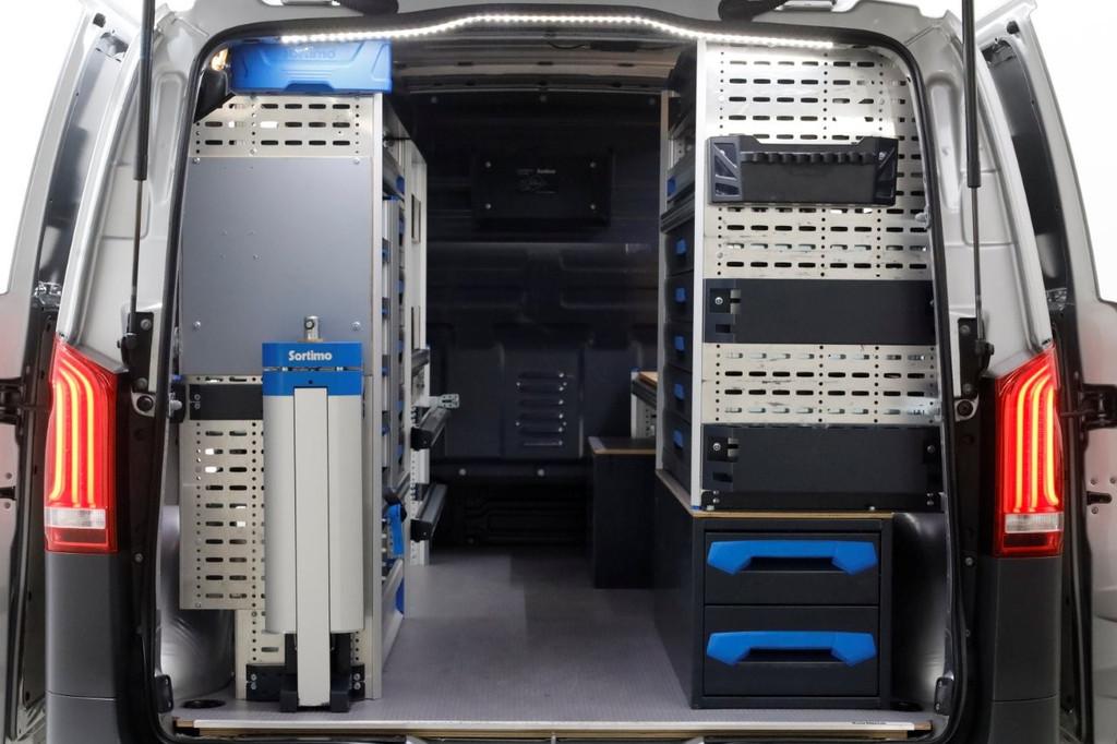 Mercedes-Benz Vito 114 CDI 136pk Compact 9G Automaat 2x Schu, Gebruikt, Euro 6, 4 cilinders, 2000 kg