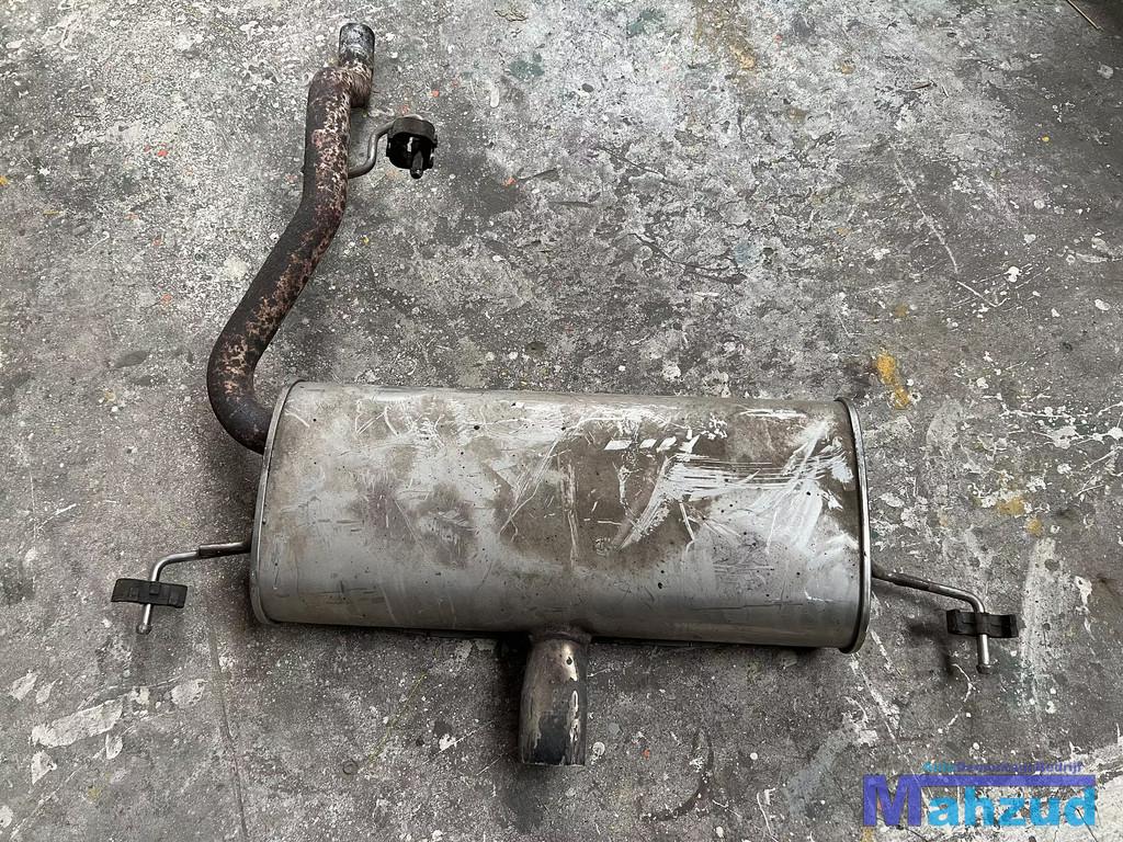 OPEL CORSA D OPC Uitlaat einddemper 2005-2014, Auto-onderdelen, Uitlaatsystemen, Gebruikt, Opel Automobile GmbH, Ophalen of Verzenden