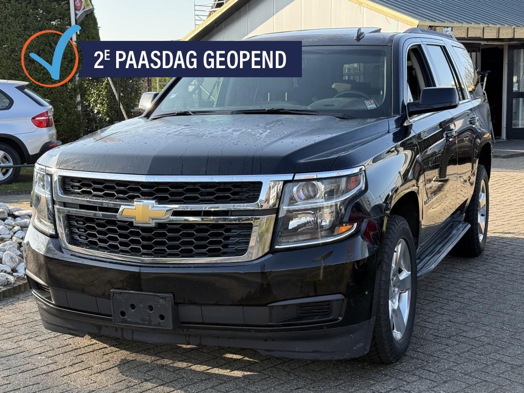Chevrolet Tahoe 5.3 V8 2015 Zwart LT Marge Nieuw Model Escal, Auto's, Chevrolet, Automaat, Gebruikt, 7 stoelen, Open dak