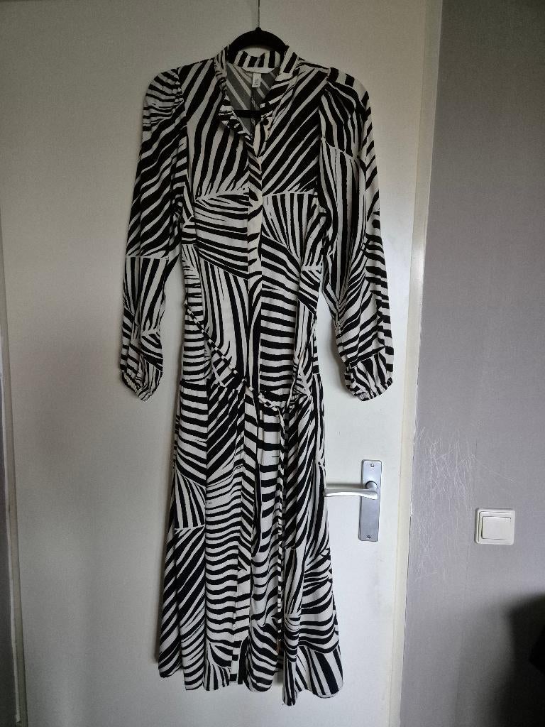Maxi wikkeljurk S/M, Kleding | Dames, Jurken, Maat 38/40 (M), H&M, Overige kleuren, Nieuw