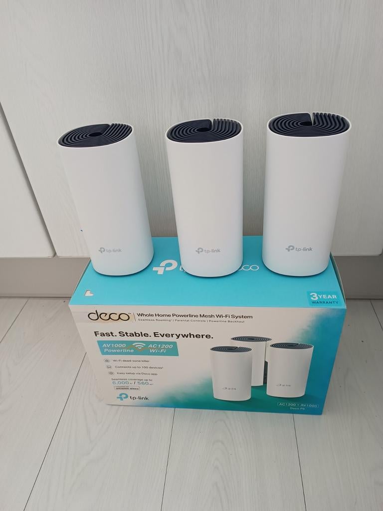 Deco TP-link P9 Powerline Mesh Wi-Fi System, Ophalen of Verzenden