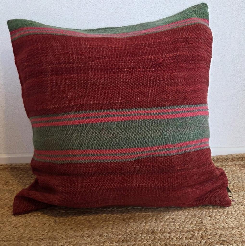 Kelim berber kussen, Verzenden, Nieuw, Vierkant