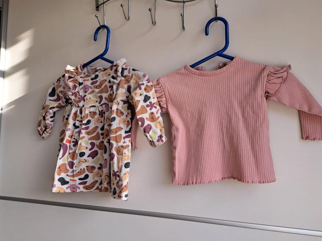 baby jurkje maat 74, Ophalen, Gebruikt, Meisje, Jurkje of Rokje