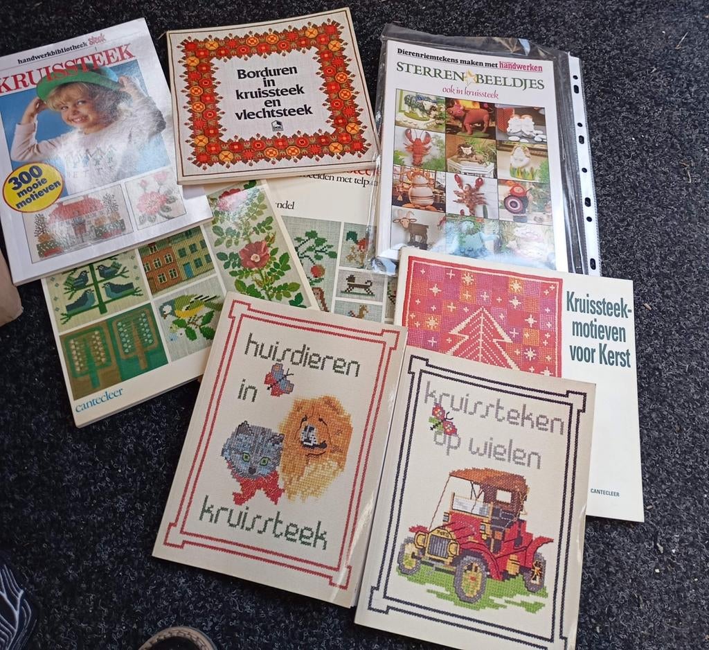 Lotje borduur boekjes met patronen, Ophalen of Verzenden