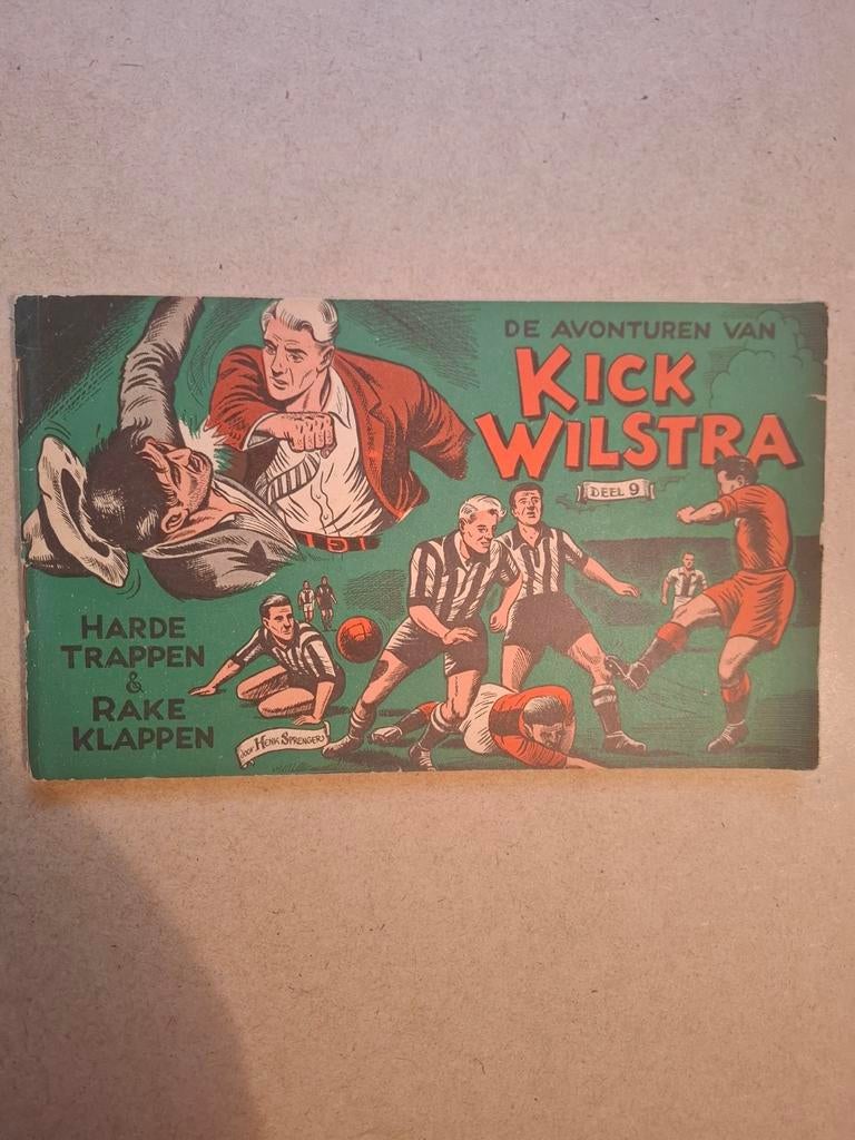 Kick Wilstra Harde trappen en rake klappen, Eén stripboek, Ophalen of Verzenden