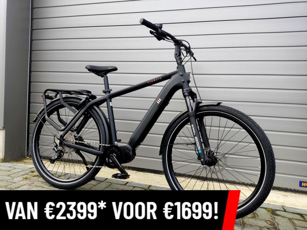 Tenways AGO X Verhoogd voor rechte zithouding of lengte 2m+, Overige merken, Nieuw, 50 km per accu of meer, 55 tot 59 cm